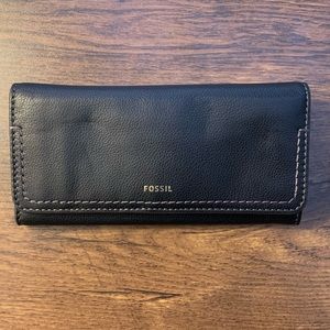 Fossil Black Eloise Clutch